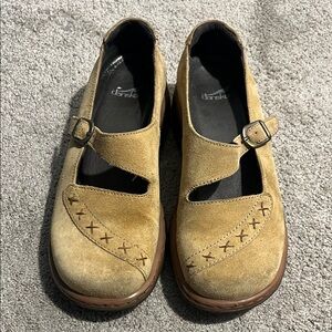 Dansko Tan Suede Women's Shoes